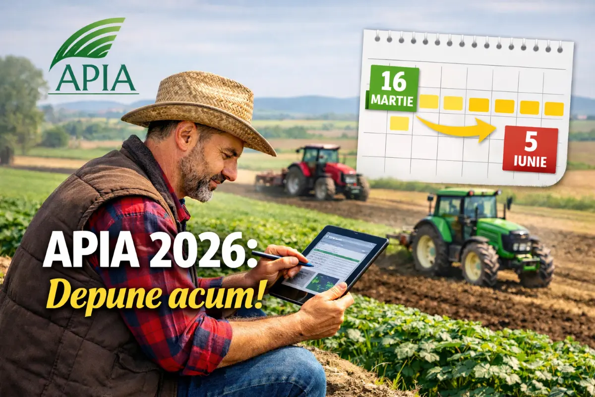cereri de plata APIA 2026 depunere 16 martie 5 iunie ghid checklist gratuit subventii fermieri