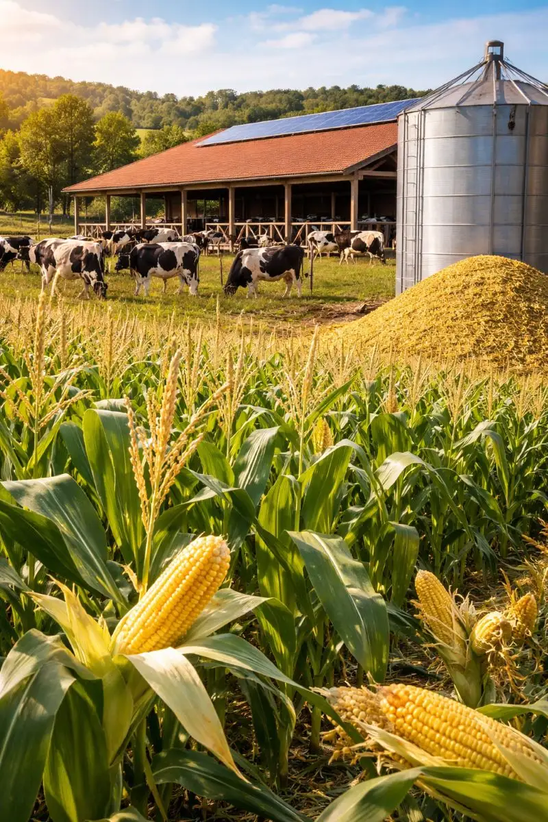 Cultura de porumb pentru siloz cu bovine in BND conditie 3 UVM pe hectar sprijin cuplat PD-26 APIA 2026